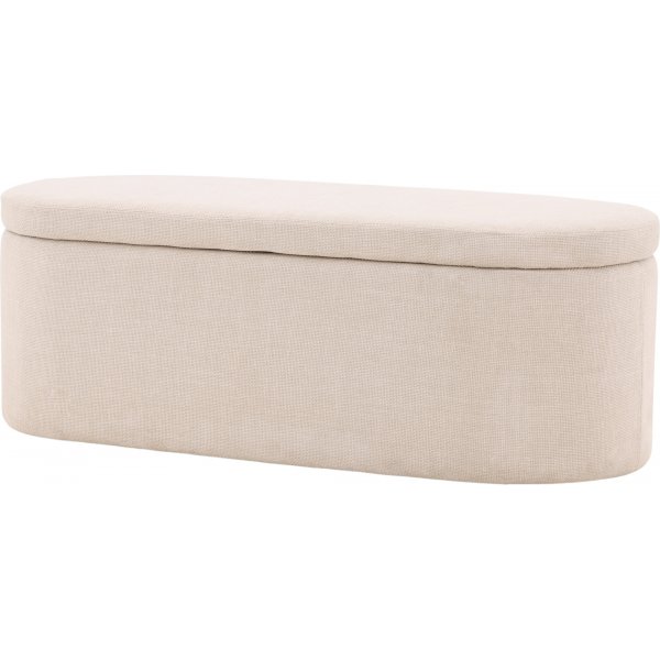 Pouf Potenza - Blanc cassé Pouf Potenza - Blanc cassé