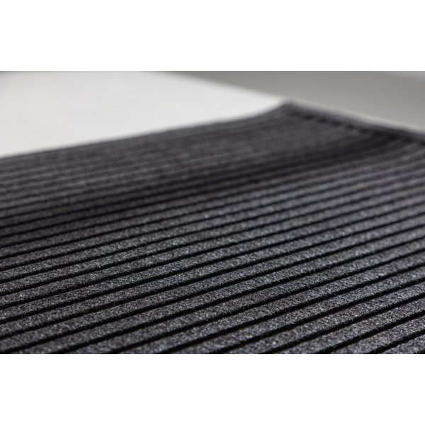 Bosse deurmat 60 x 90 cm - Zwart