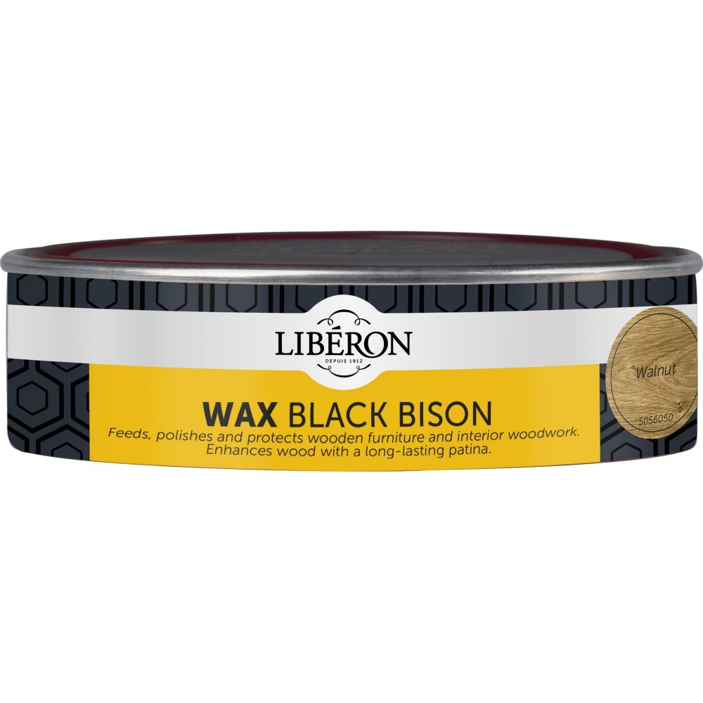 Black bisonvax Valnöt - 150 ml - Möbelvårdsprodukter