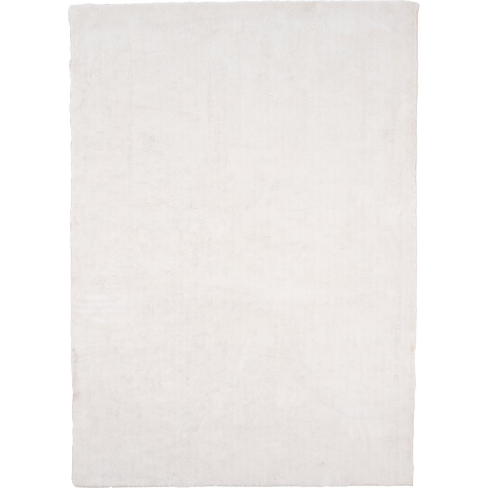 Lawson matta 300 x 200 cm - Vit viskos-look
