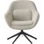 Fauteuil Raton - Blanc cass/noir