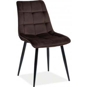 4-st-chic-stol-brun-svart