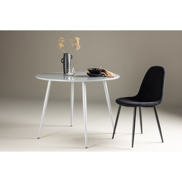 Table à manger Plaza Ø100 cm - Gris Table à manger Plaza Ø100 cm - Gris