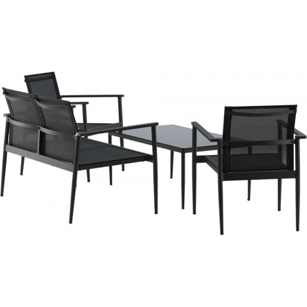 Groupe de canapés Break - Noir Groupe de canapés Break - Noir