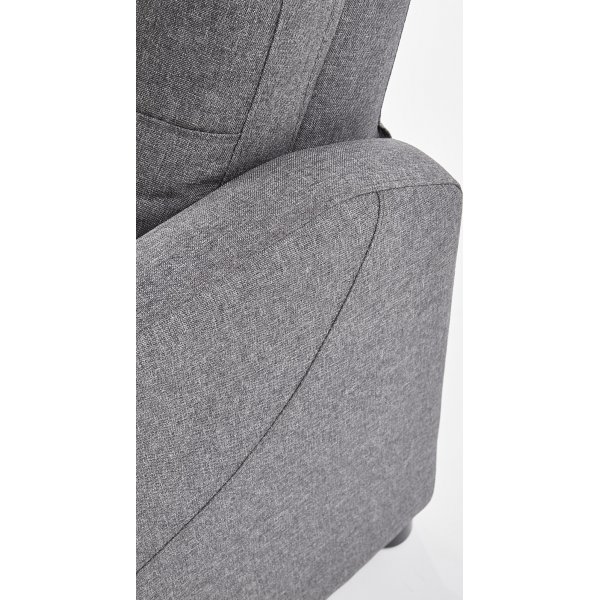 Gunvor reclinerfåtölj i grått tyg Gunvor reclinerfåtölj i grått tyg