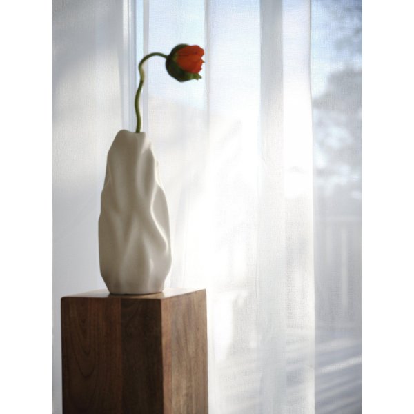 Rideau Rimy 1 pièce 280 x 300 cm - Blanc cassé Rideau Rimy 1 pièce 280 x 300 cm - Blanc cassé