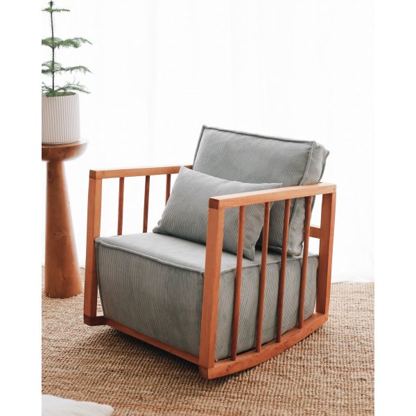 Sallanan fåtölj - Blå Sallanan fåtölj - Blå