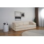Lincoln 3-sits bddsoffa i beige manchester