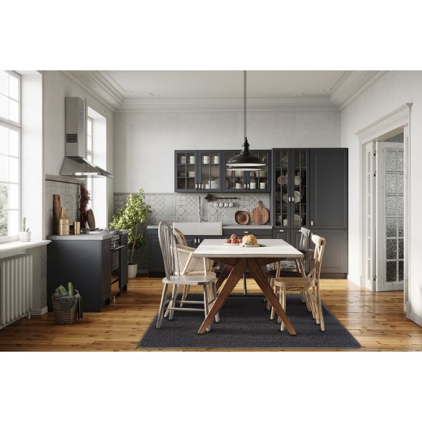 Tapis tissé plat Zeus Graphite Tapis tissé plat Zeus Graphite