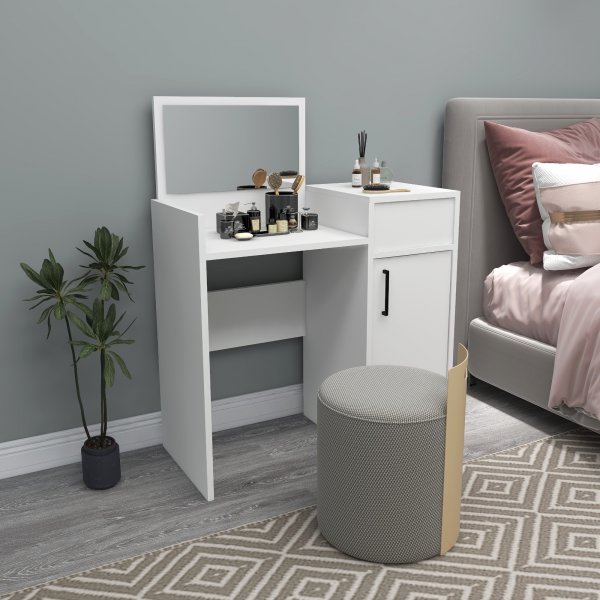 Sedef kaptafel 85,4 x 40 cm - Wit Sedef kaptafel 85,4 x 40 cm - Wit