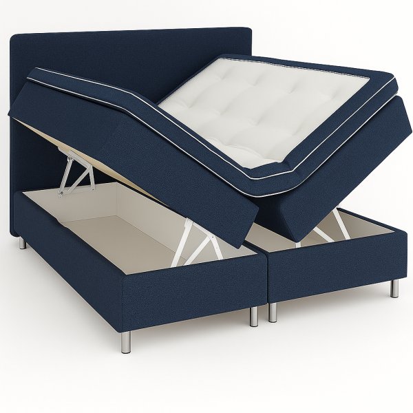 Dubbelsäng Accent 180 cm - Mörkblå Dubbelsäng Accent 180 cm - Mörkblå
