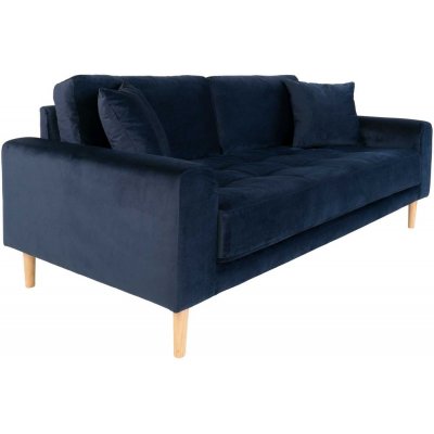 Lido 2,5-sits soffa - Mrkbl sammet