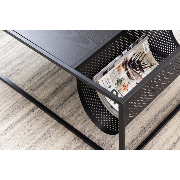 Table basse Seaford 110 cm - Noir