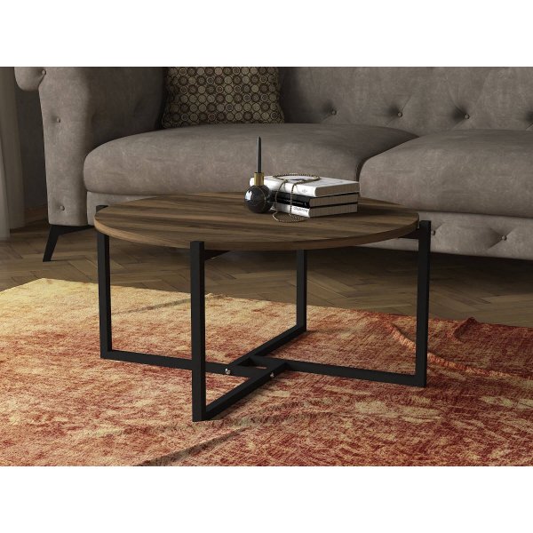North soffbord Valnt 68 x 73 cm