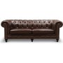Brackley Chesterfield 3-sits soffa i lder