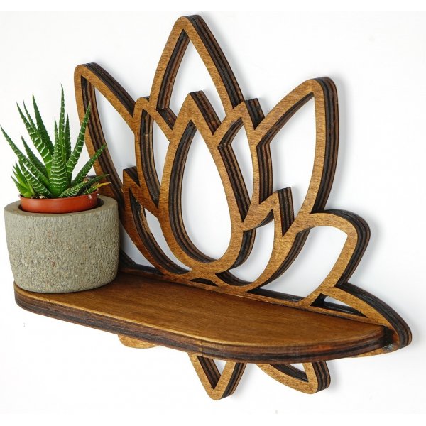 Rafa wandplank 264 Walnoot Rafa wandplank 264 Walnoot