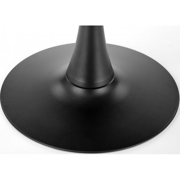 Table  manger 90 cm - Noyer/noir