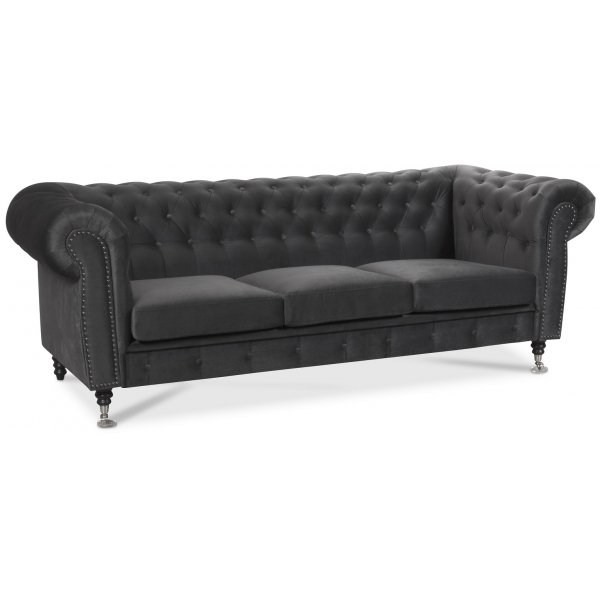 Soffa Chesterfield Cambridge Deluxe - 225 cm