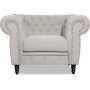 Ashford chesterfield ftlj - Beige Linne + Textilskydd fr mbler