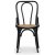 Edge 3.0 matgrupp 140x90 cm inkl 4 st Samset svarta böjträ stolar - Svart Högtryckslaminat (HPL)