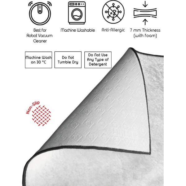 Cento 27 hallmatta 120 x 180 cm - Flerfrgad