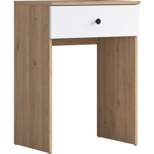 Bijou kaptafel 12, 60 x 42,5 cm - Walnoot/wit