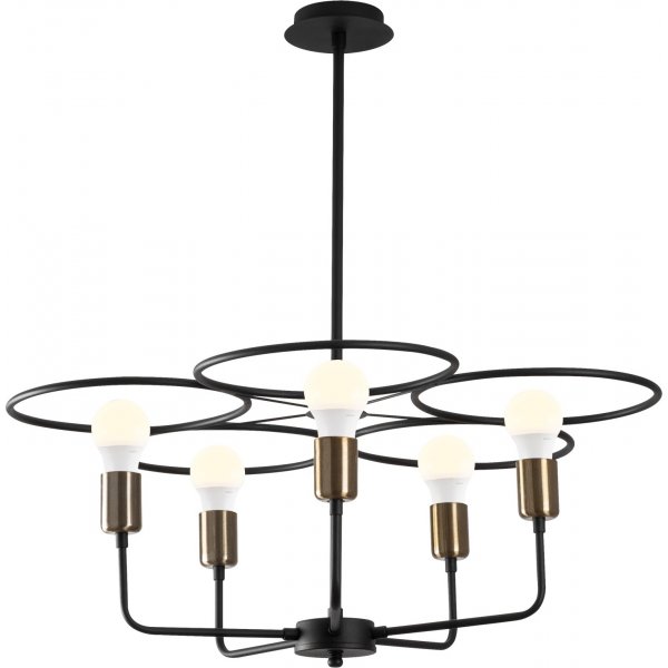 Halo taklampa 1356 - Svart
