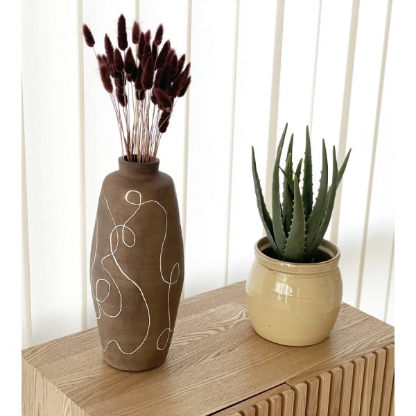 Vase Tallulah - Marron Vase Tallulah - Marron