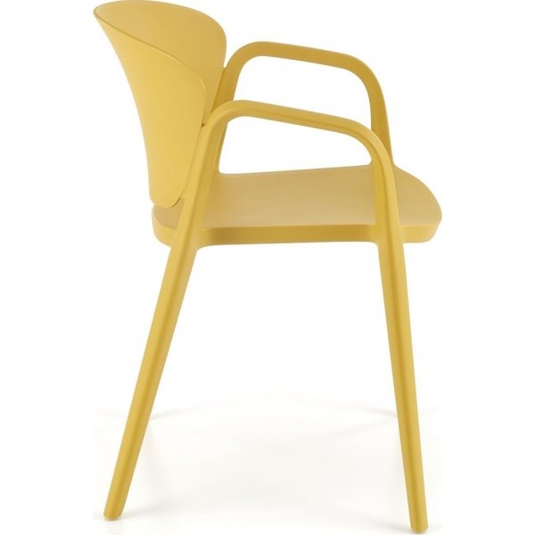 Cadeira eetkamerstoel 491 - Geel Cadeira eetkamerstoel 491 - Geel