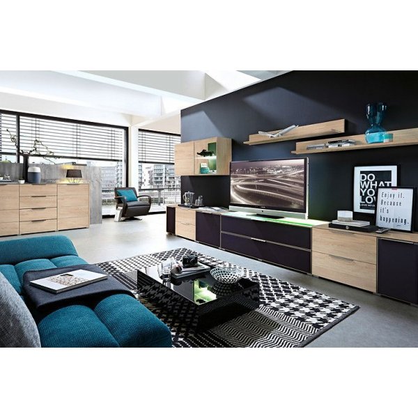 Desmond TV-bänk - Ek/antracit Desmond TV-bänk - Ek/antracit