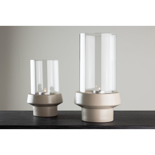 Davida lykta 15 x 29 cm - Beige