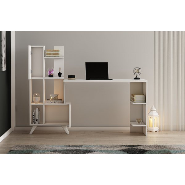 Bureau Merci Blanc - 120 x 60 cm