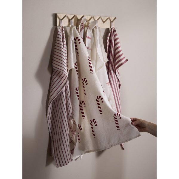 Gaby torchons de cuisine lot de 3 3 x 47 x 70 cm - Rouge Gaby torchons de cuisine lot de 3 3 x 47 x 70 cm - Rouge