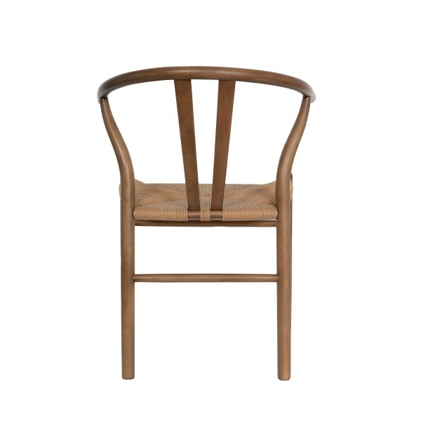 Brandon stol i valnöt med repsits Brandon stol i valnöt med repsits