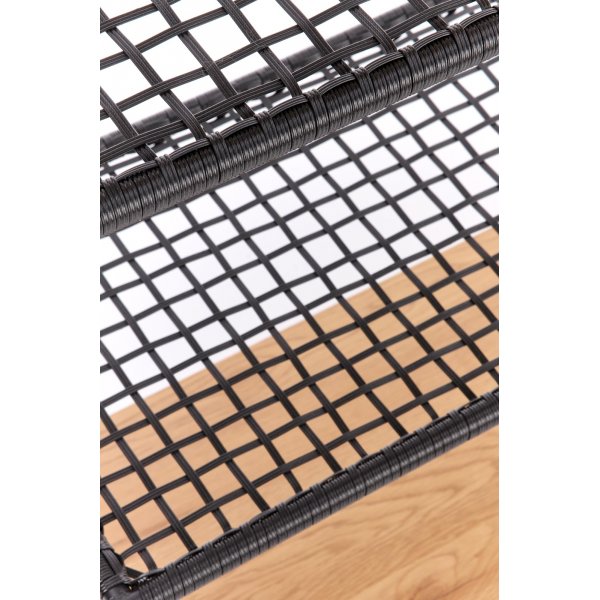 Bibliothque Wadi - Chne/noir