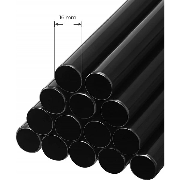 Armoire Katerina 88 x 168 cm - Noir