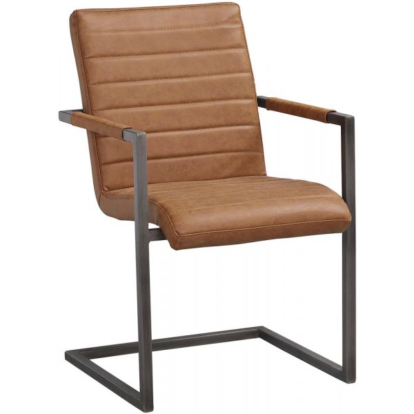 Rowico Clive stol - Cognac vintage