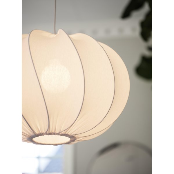 Olivia Twist plafondlampenkap - wit - 50 cm Olivia Twist plafondlampenkap - wit - 50 cm