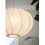 Olivia Twist plafondlampenkap - wit - 50 cm