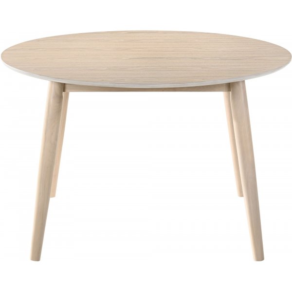 Matbord Ø120 cm whitewash - Florence Matbord Ø120 cm whitewash - Florence