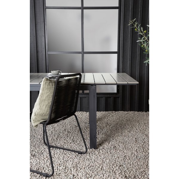 Levels matbord 160 x 100 cm - Svart/Grå Levels matbord 160 x 100 cm - Svart/Grå