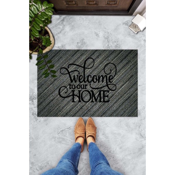 Paillasson Fresh Gris/noir - 40 x 60 cm Paillasson Fresh Gris/noir - 40 x 60 cm