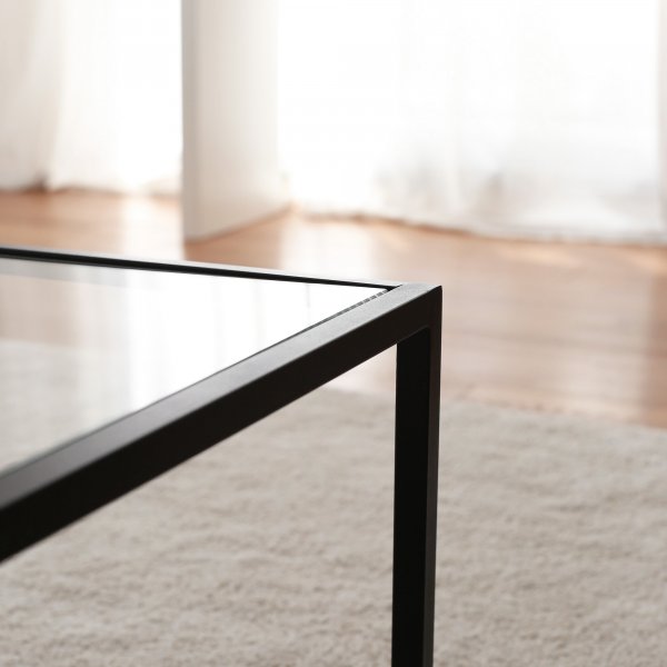 Table basse Astro 90 x 60 cm - Noir