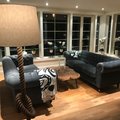 Kundbild Sheffield Chesterfield 3-sits soffa i grå sammet: Sofforna är jättefina och sköna!...