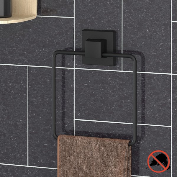 Porte-serviettes Effi 234 - Noir Porte-serviettes Effi 234 - Noir