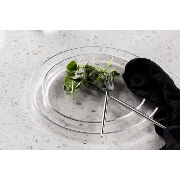 Shine assiett Ø21 cm - Klarglas Shine assiett Ø21 cm - Klarglas
