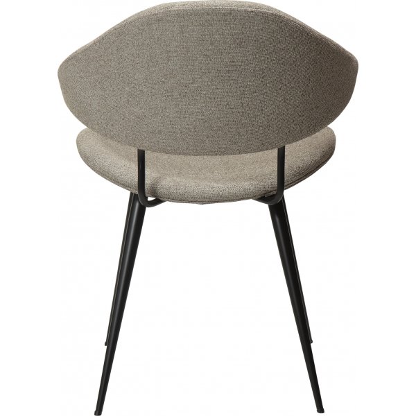 Chaise de salle  manger Napolon - Boucle marron