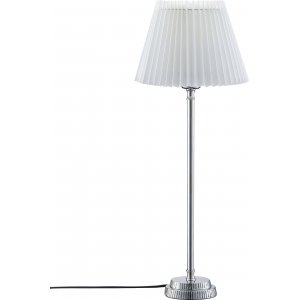 Kent bordslampa - Offwhite/krom - 58 cm