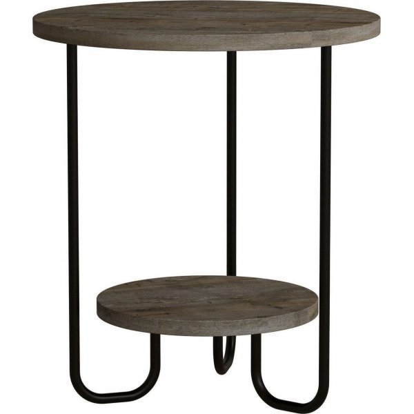 Corro sidobord 40 x 40 cm - Mörkbrun Corro sidobord 40 x 40 cm - Mörkbrun