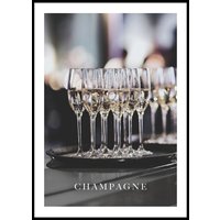CHAMPAGNE POSTER - Poster 50x70 cm CHAMPAGNE POSTER - Poster 50x70 cm